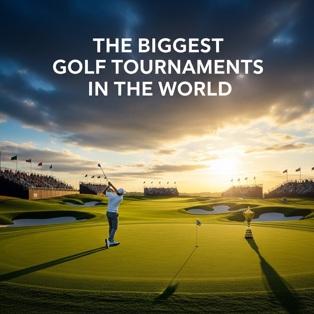The Biggest Golf Tournaments in the World