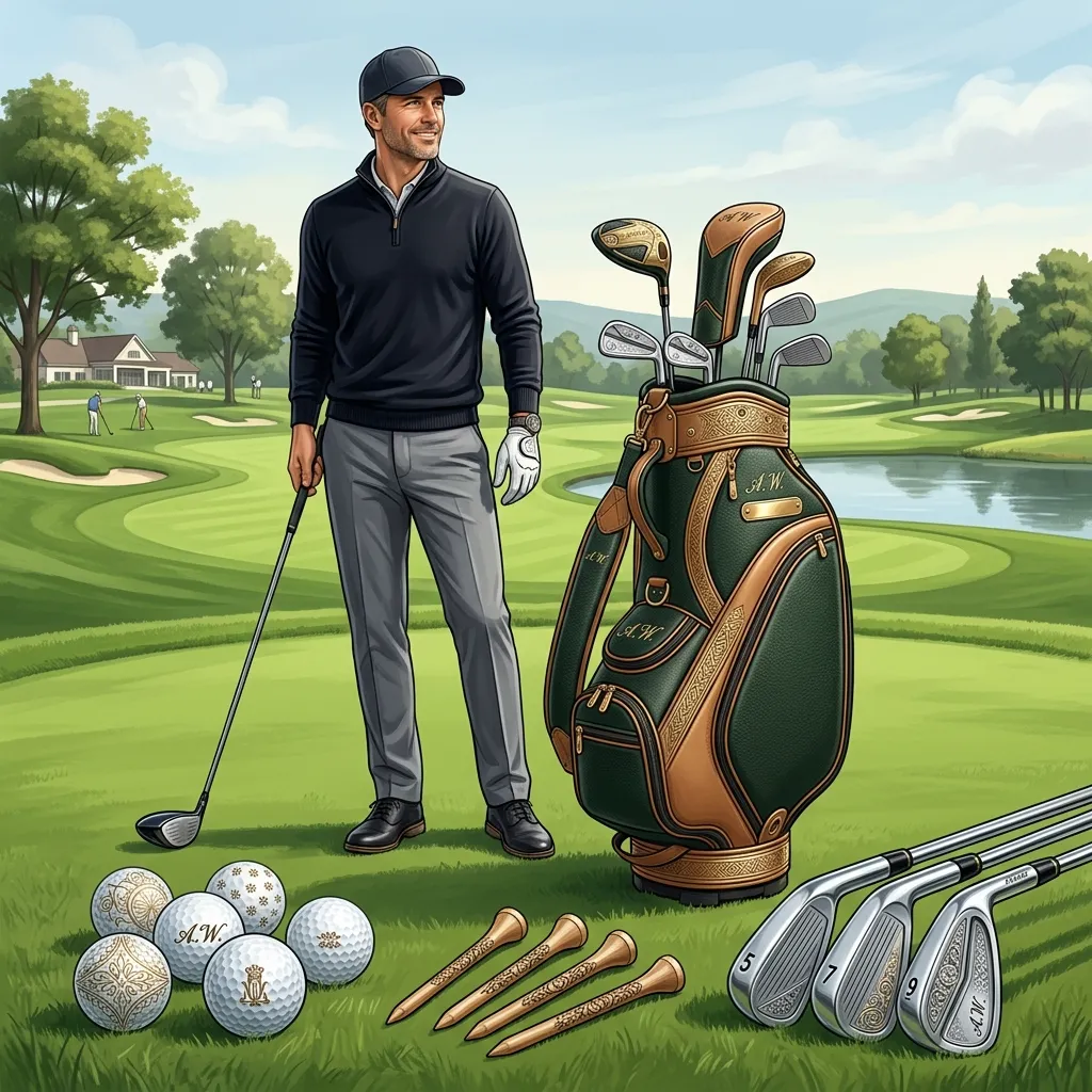 How do engraved golf accessories elevate your style