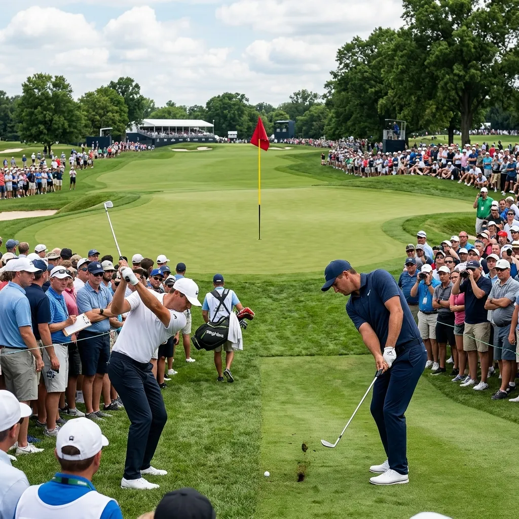 How do golf extra hole playoff rules work in practice