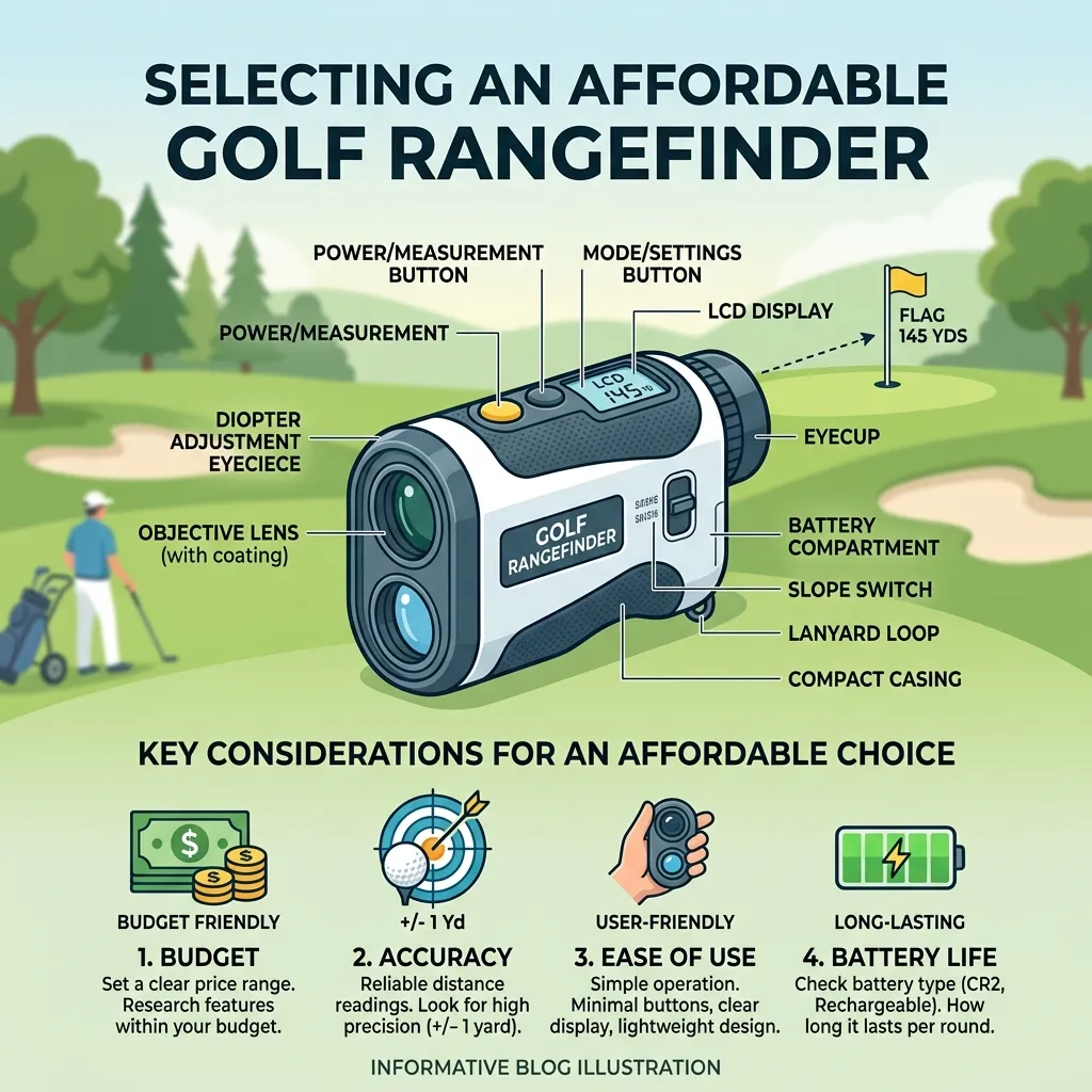 How to choose an affordable golf rangefinder