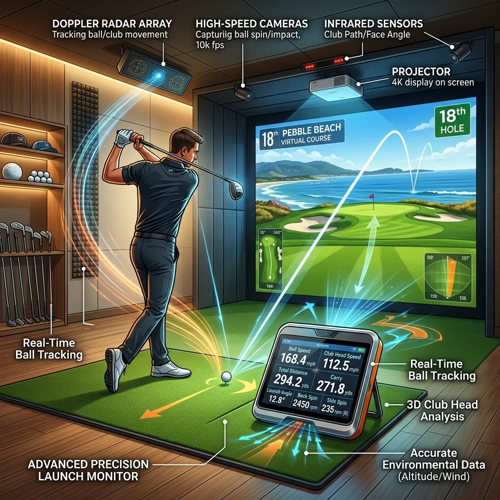 Understanding Golf Simulator Launch Monitors