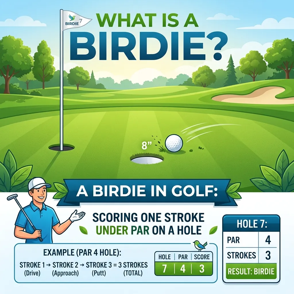 What Does Birdie Mean in Golf Scoring