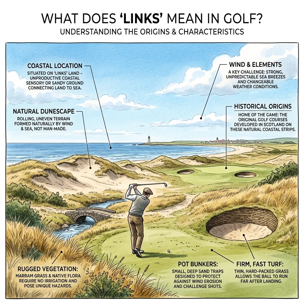 What Does Links Mean in Golf