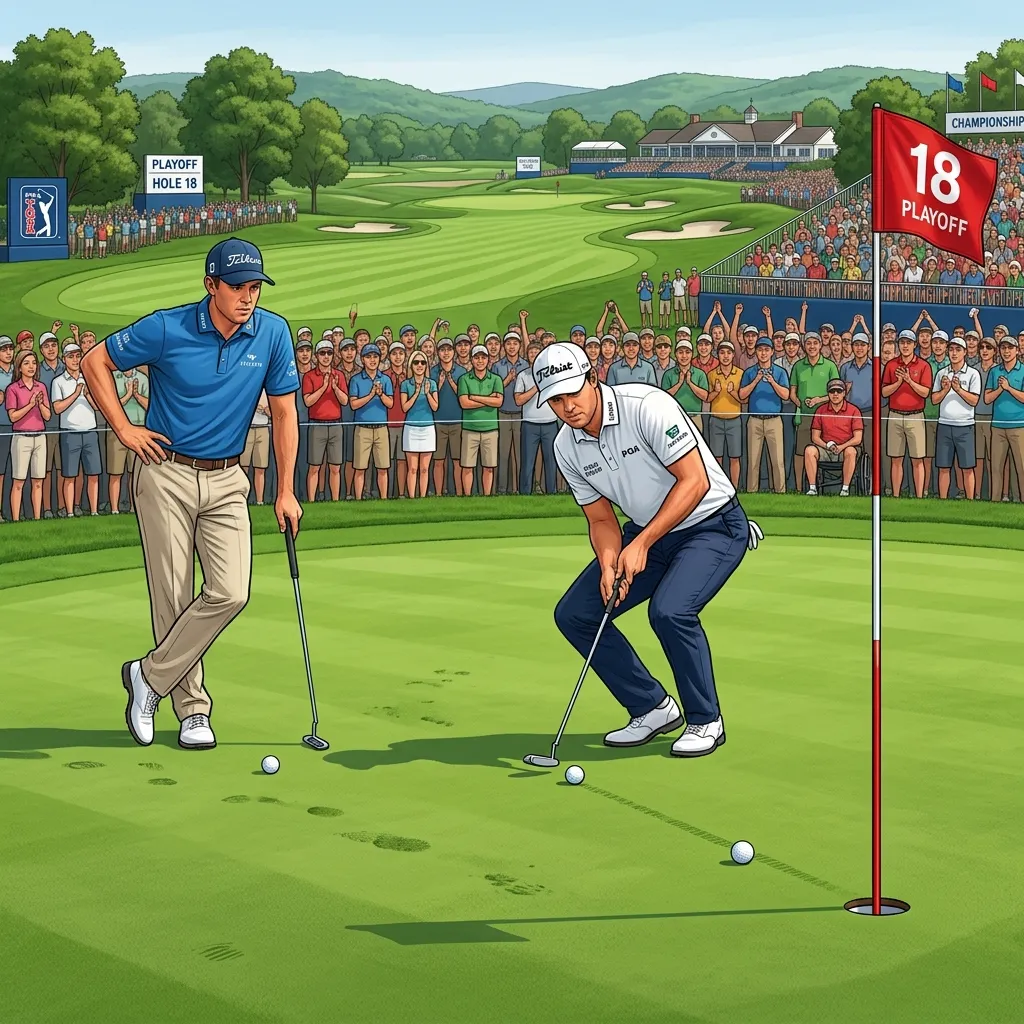 What are golf playoff rules
