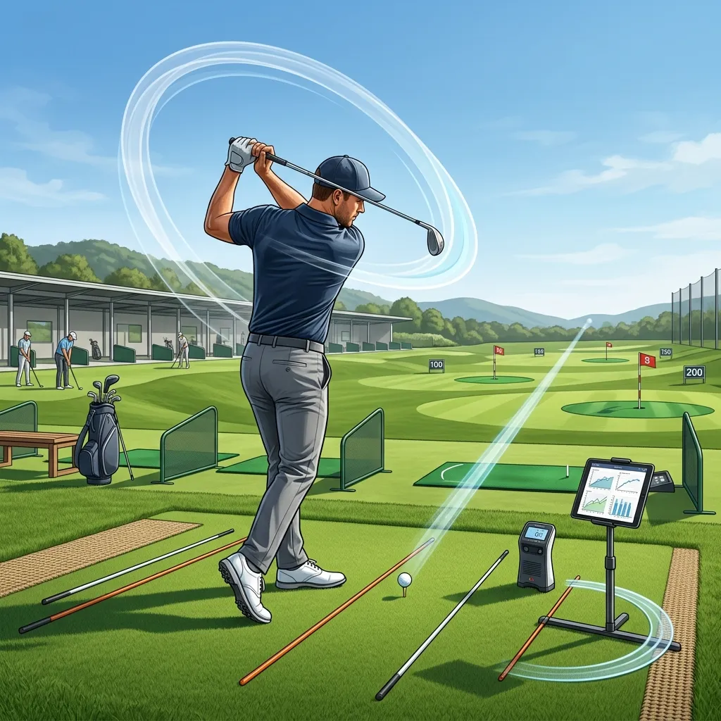 What are the best golf swing mechanics and drills