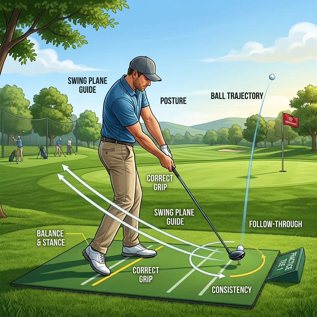 What are the fundamentals of a good golf stroke