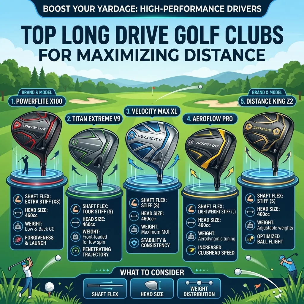 What are the top long drive golf clubs