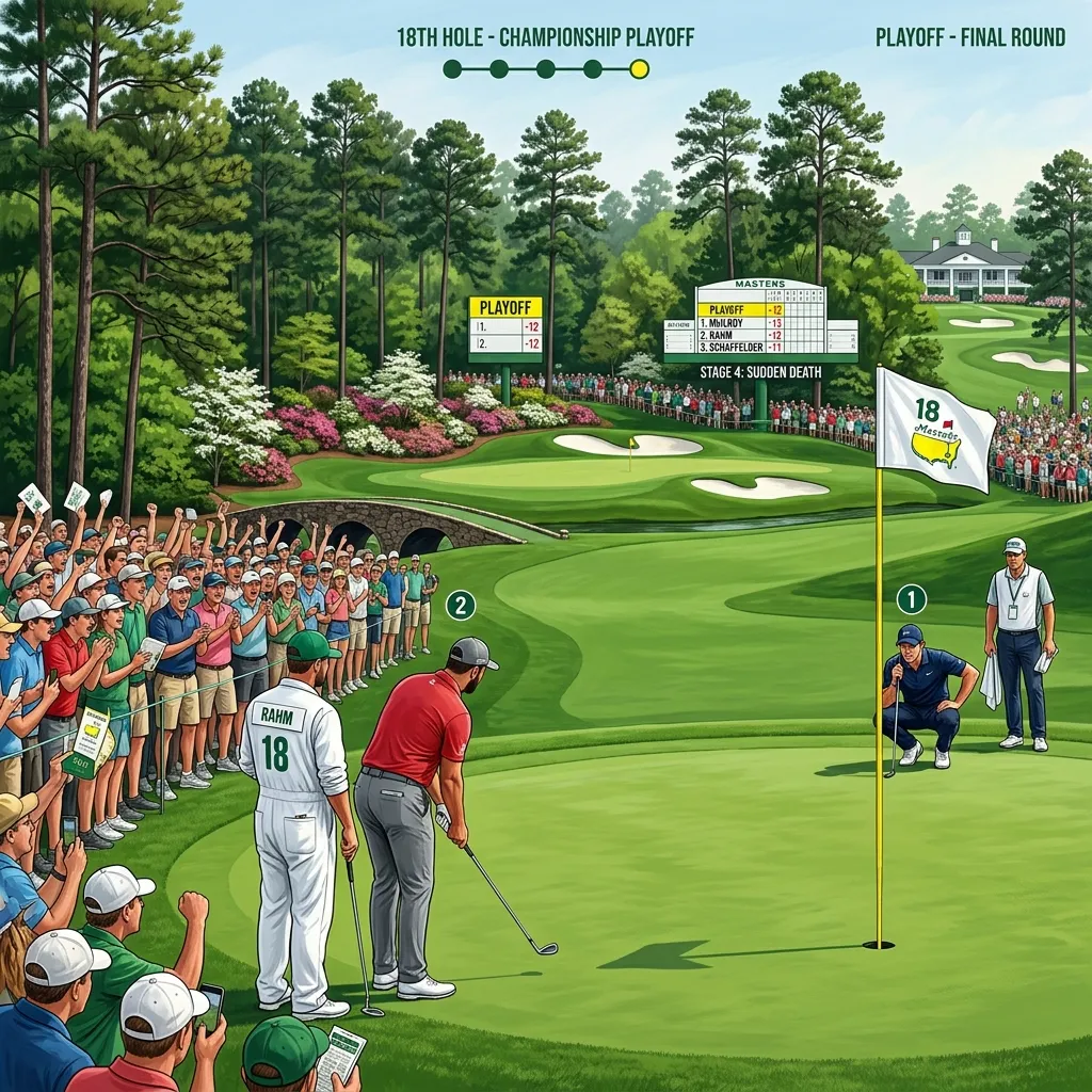 What is the PGA Tour playoff format