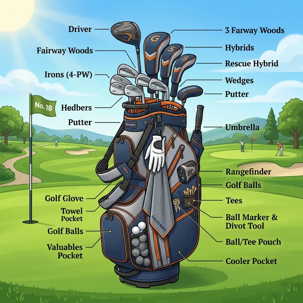 Golf Bag Essentials Choosing the Right Bag for Your Game