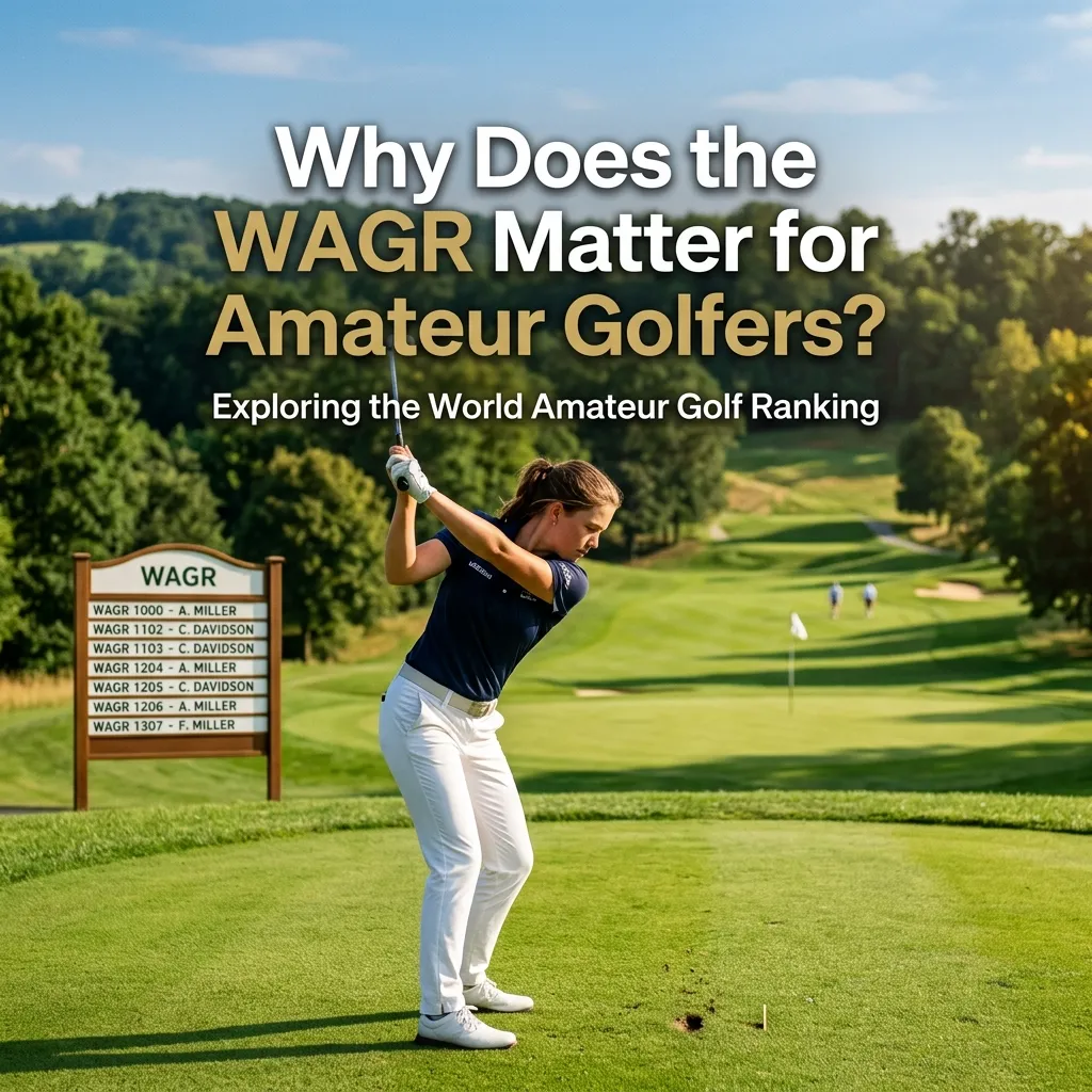 Why Does the WAGR Matter for Amateur Golfers
