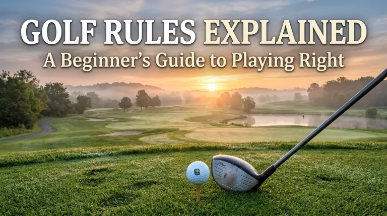 Golf Rules Explained A Beginner's Guide to Playing Right