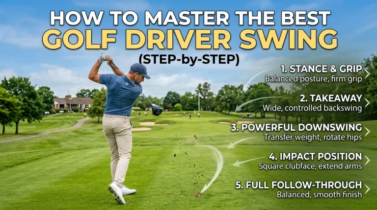 How to Master the Best Golf Driver Swing (Step-by-Step)