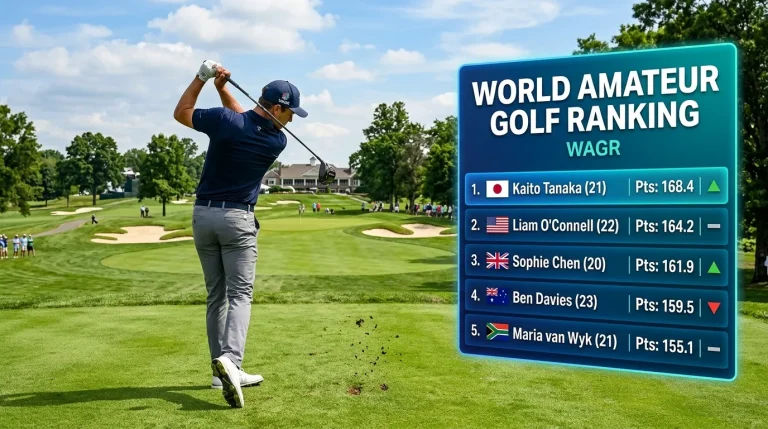 The World Amateur Golf Ranking How It Works and Who's On Top